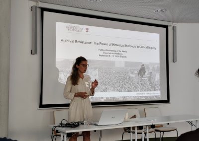 Political Economies of the Media Summer School