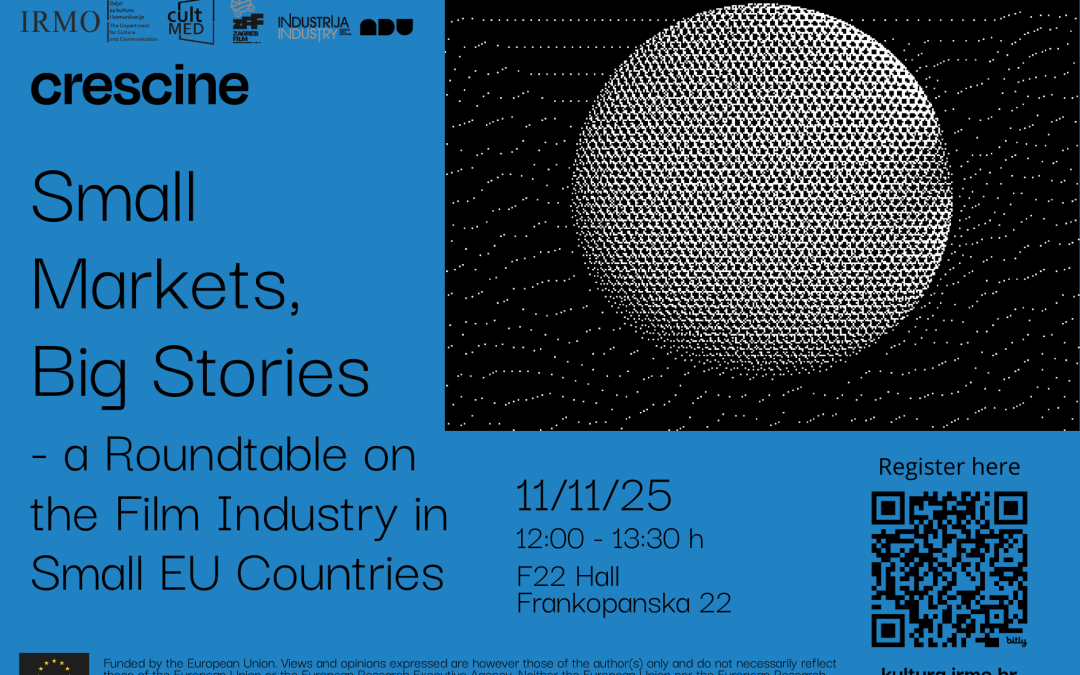 Save the Date: Small Markets, Big Stories – a Roundtable on the Film Industry in Small European Countries at the Zagreb Film Festival