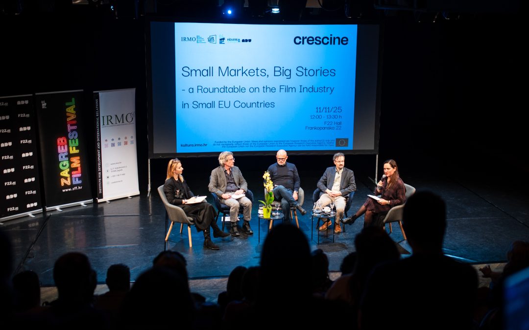 Roundtable “Small Markets, Big Stories” on the film industry in small EU countries held at the Zagreb Film Festival