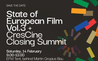 CresCine na Berlinaleu 2026: predstavljanje završnih rezultata projekta i publikacije Stanje europskog filma 3