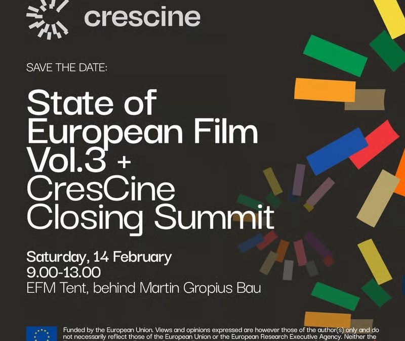 CresCine na Berlinaleu 2026: predstavljanje završnih rezultata projekta i publikacije Stanje europskog filma 3