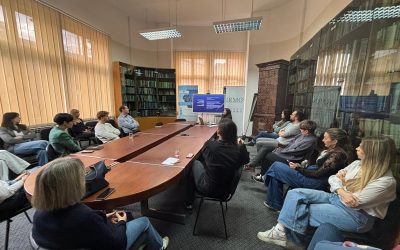 Presentation of Doctoral Research Results by Barbara Lovrinić Higgins at the IRMO Library